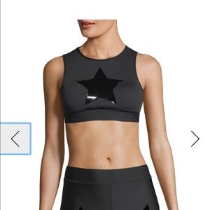 Ultracor black star crop top